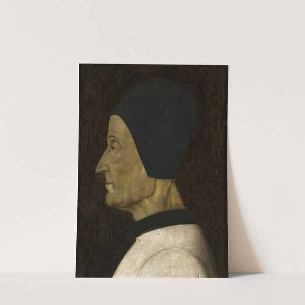 Portrait of Lorenzo Giustiniani (1465) by Gentile Bellini