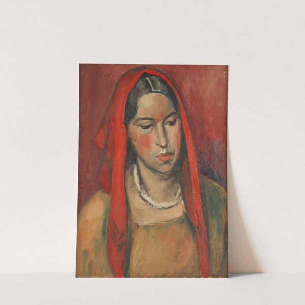 Portrait of Lorna Hyde by Bernard Meninsky