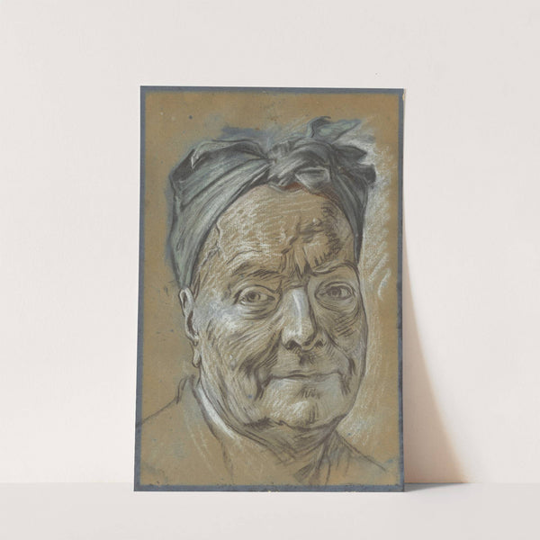 Portrait of Louis de Silvestre by Maurice-Quentin de La Tour