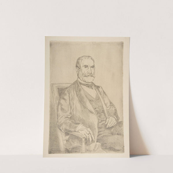 Portrait of Louis Robert (1873) by Félix Bracquemond