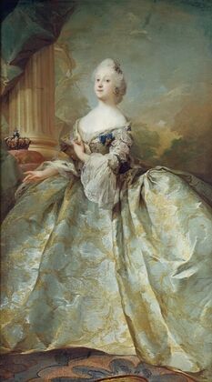 Portrait of Louise, Frederik V’s first queen