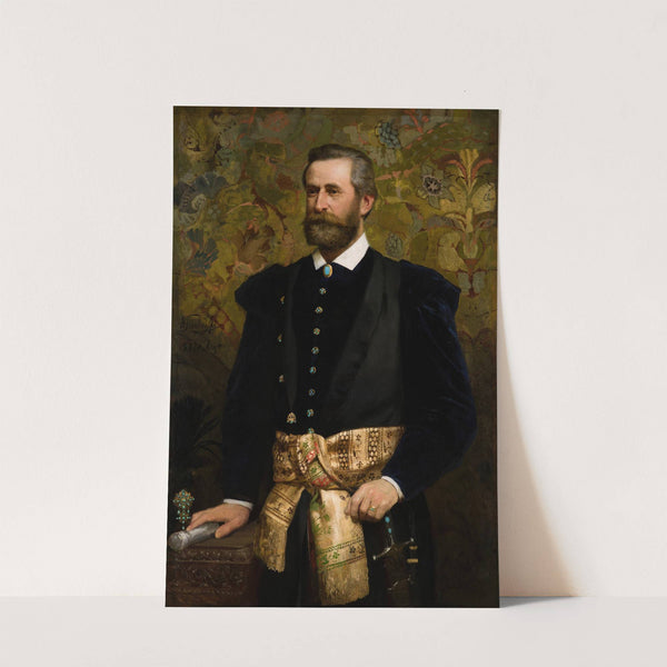 Portrait of Ludwik Wodzicki (1834–1894), Marhal of the Galician Seym by Henryk Siemiradzki