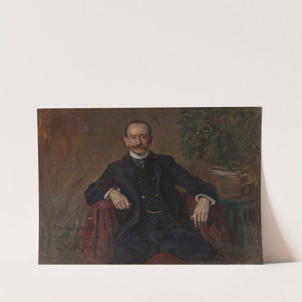 Portrait of Łukasz Dobrzański by Gustaw Pillati