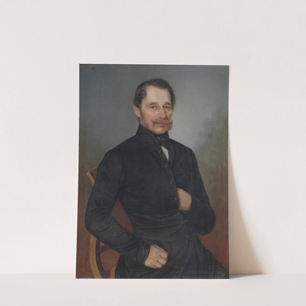 Portrait of M. Dluhovits by Peter Michal Bohúň