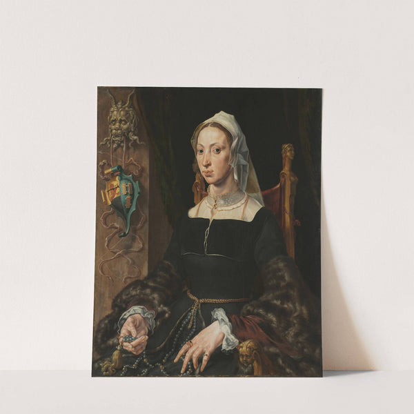 Portrait of Machtelt Suijs (c. 1540-1545) by Maarten Van Heemskerck