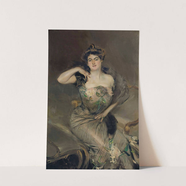 Portrait of Madame Arnold Seligmann by Giovanni Boldini