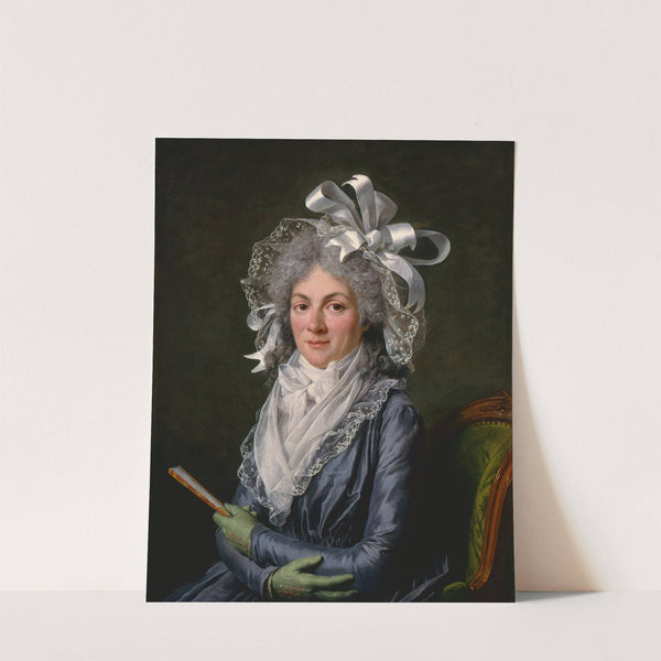 Portrait of Madame de Genlis (1790) by Adélaïde Labille-Guiard