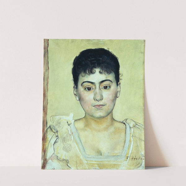 Portrait of Madame de R. by Ferdinand Hodler