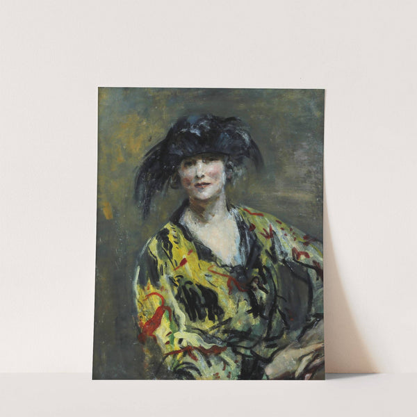 Portrait Of Madame Errasuriz by Ambrose McEvoy