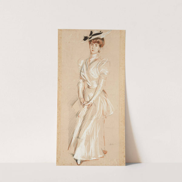 Portrait of Madame Helleu in boating costume (circa 1890) by Paul César Helleu