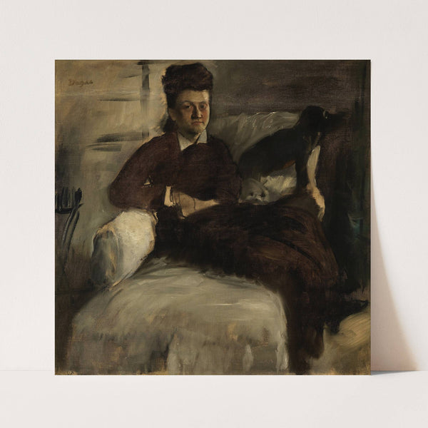 Portrait of Madame Jeantaud (1877) by Edgar Degas