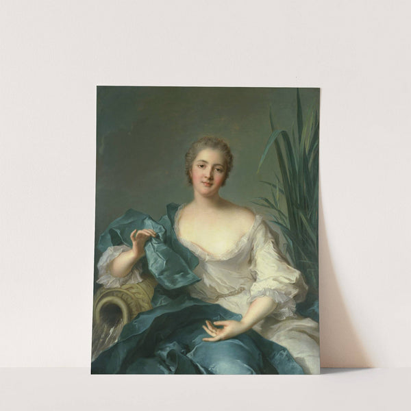 Portrait of Madame Marie-Henriette Berthelot de Pléneuf by Jean-Marc Nattier