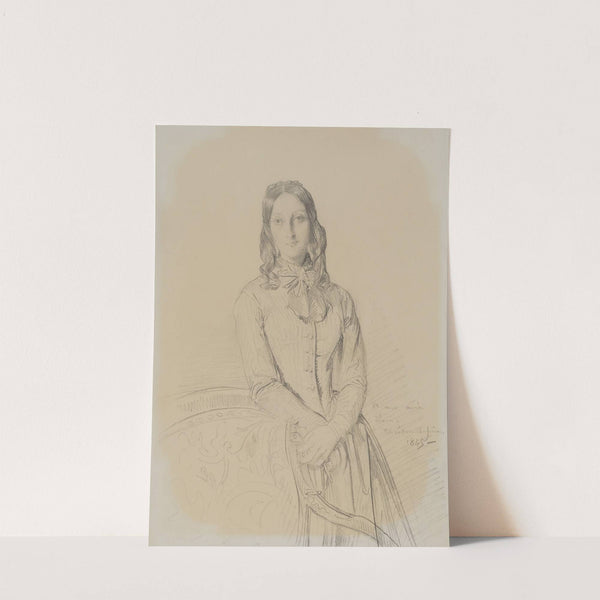 Portrait of Madame Ravaisson by Théodore Chassériau