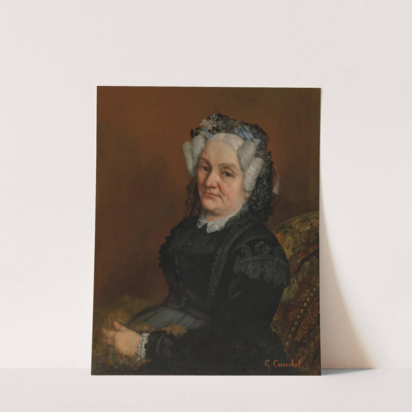 Portrait of Madame Sophie Loiseau (1869) by Gustave Courbet