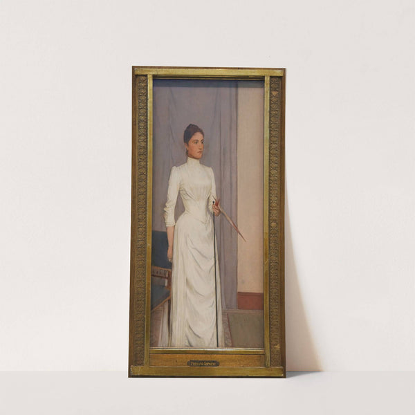 Portrait of Madeline Mabille (1888) by Fernand Khnopff