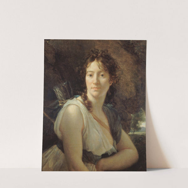 Portrait Of Mademoiselle Duchesnois (1777-1835), Member Of The Comédie-Française, In The Role Of Dido. (1805-1837) by François Gérard