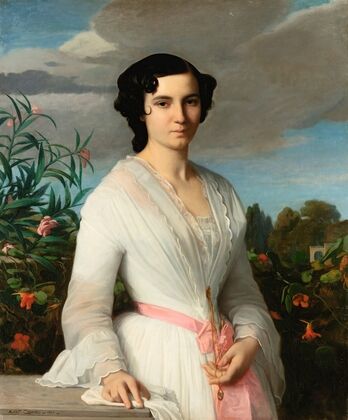 Portrait Of Mademoiselle Louise Marès