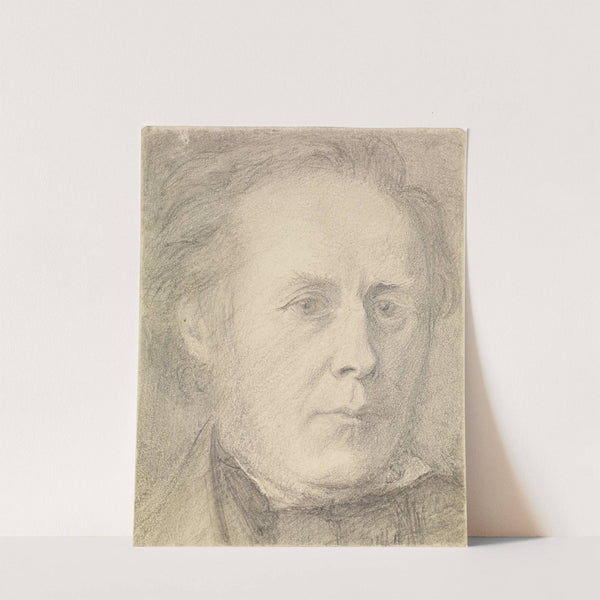 Portrait of Major Calder Campbell by Dante Gabriel Rossetti