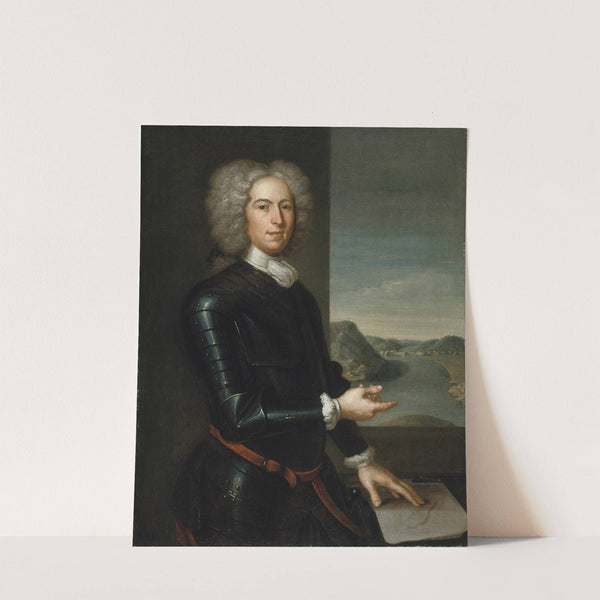 Portrait of Major General Paul Mascarene by John Smibert