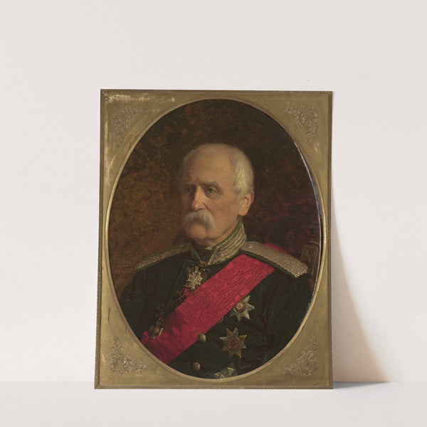 Portrait of major general Stanisław Kierbedź, engineer by Johann Köler