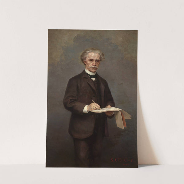 Portrait of Maksymilian Cercha by Stanisław Cercha