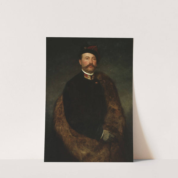 Portrait of Maksymilian Rodakowski, artist’s brother by Henryk Rodakowski