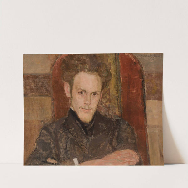 Portrait of Maksymilian Rosen, painter by Witold Wojtkiewicz
