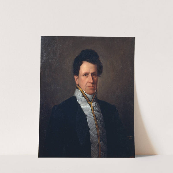 Portrait of Manuel Mª Gutiérrez (1834) by Antonio María Esquivel