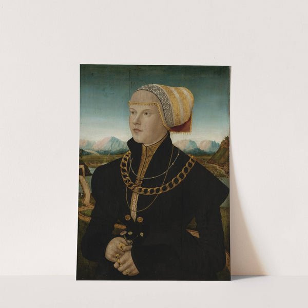 Portrait of Margarete Stralenberg, née Stalburg by Conrad Faber von Kreuznach