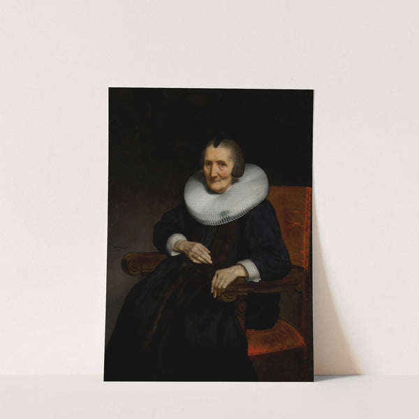 Portrait of Margaretha de Geer (1583-1672) by Nicolaes Maes