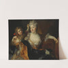 Portrait of Marguerite-Elisabeth Forest de Largillierre and her son Nicolas by Nicolas de Largillière