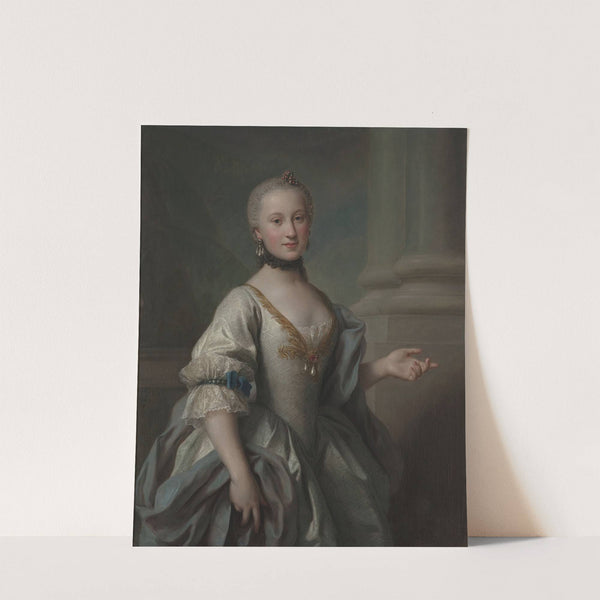 Portrait of Maria Amalia Fryderyka Mniszech née Brühl (1737–1772) by Anonymous