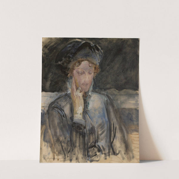 Portrait of Maria Balowa by Jacek Malczewski