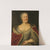 Portrait of Maria Louisa van Hessen-Kassel, called Maaike-Meu. Widow of the Stadtholder of Friesland John Willem Friso, Prince of Orange-Nassau by Johann Philipp Behr