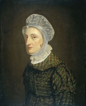 Portrait of Maria Petronella Mann, Wife of Heinrich Gottfried Theodor Crone — size preview