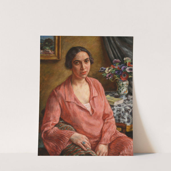 Portrait of Maria Prochaska (1929 - 1930) by Józef Pankiewicz