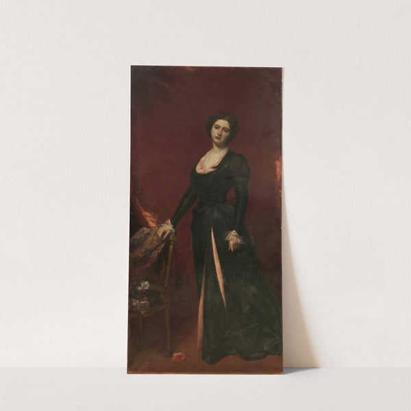 Portrait of María Reyna de Fernández Blanco (1899) by Carolus-Duran