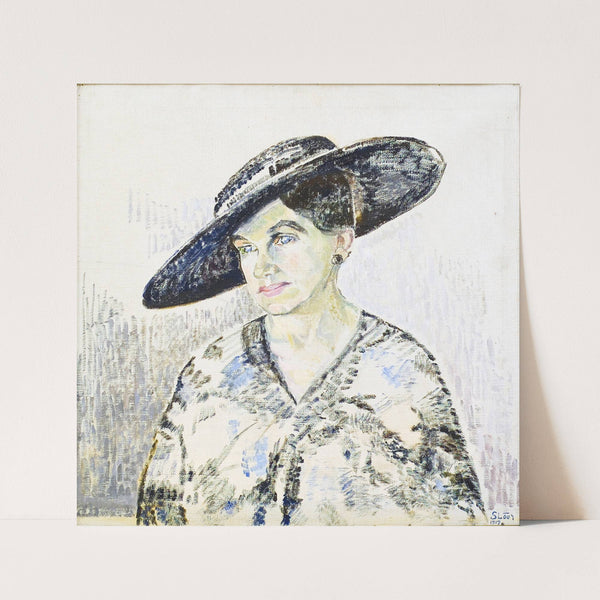 Portrait of Maria Schildknecht by Milly Slöör