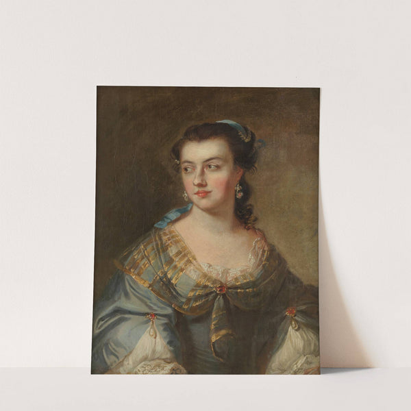 Portrait of Maria-Theresa Borrekens by Philip Joseph Tassaert