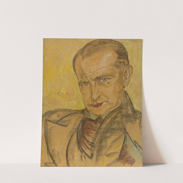 Portrait of Marian Bronisław Godecki (1935) by Stanisław Ignacy Witkiewicz