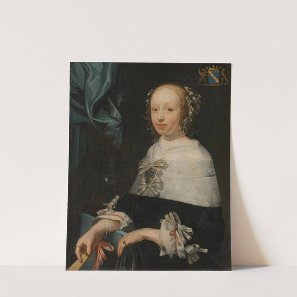 Portrait of Marie-Anne Cousebant (d. 1725) by Matthijs Naiveu