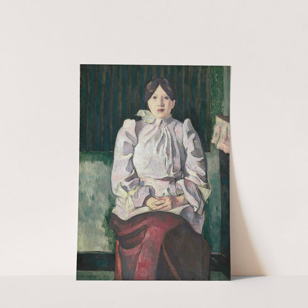 Portrait of Marie Lemasson (1892) by Emile Bernard