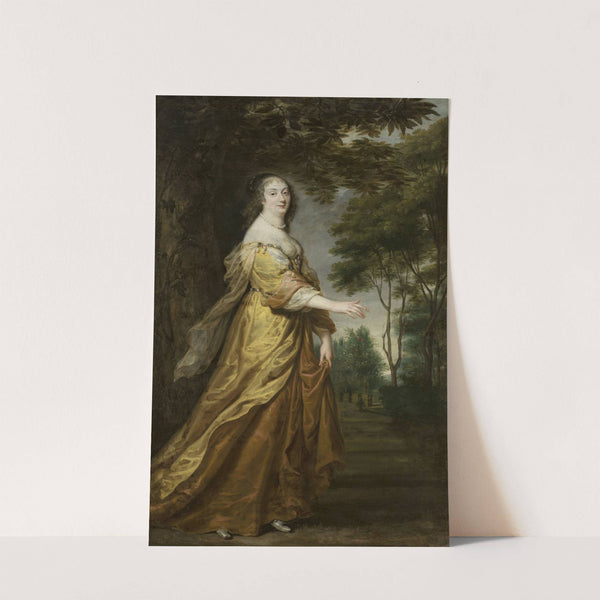 Portrait of Marie Louise Gonzaga (1611–1667), would-be queen of Poland by Justus van Egmont