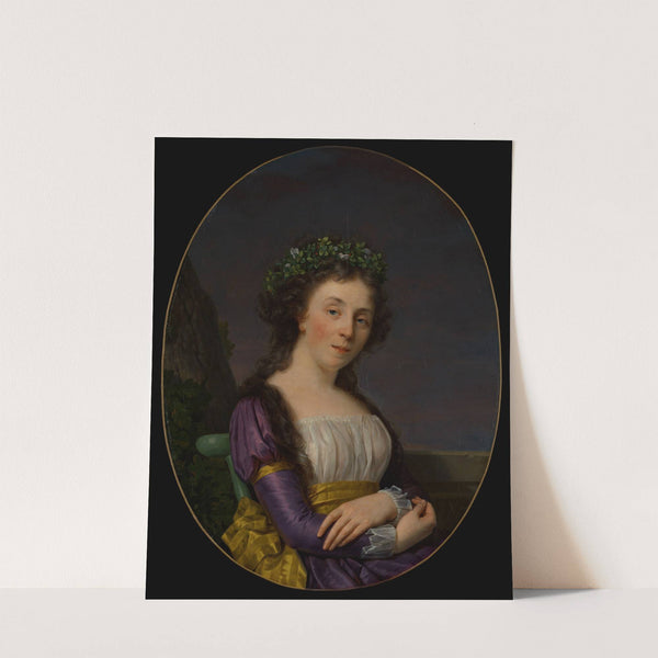 Portrait of Marie-Louise Joubert, neé Poulletier de Perigny by Francois Xavier Fabre