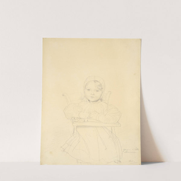 Portrait of Marie Marcotte at the Age of Sixteen Months by Jean Auguste Dominique Ingres
