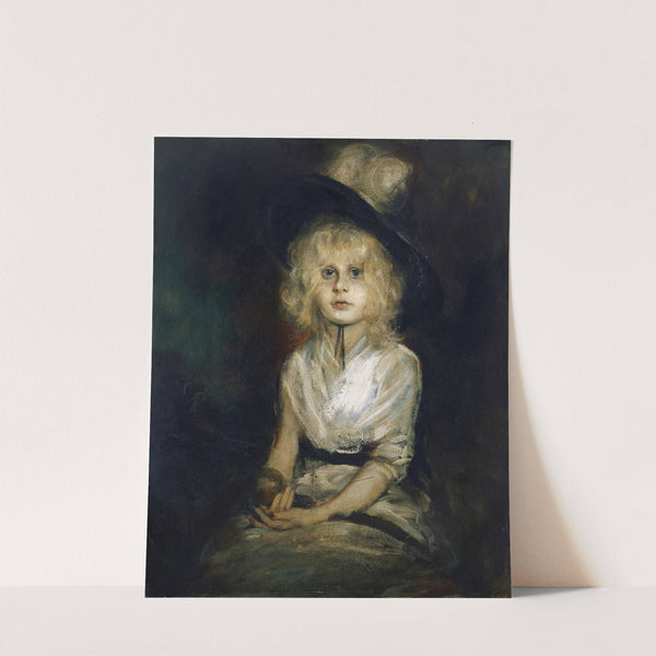 Portrait Of Marion Lenbach (1898) by Franz von Lenbach