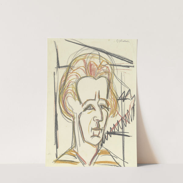 Portrait of Martha Hoerler (1926) by Ernst Ludwig Kirchner