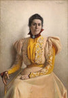 Portrait of Marthine Cappelen Hjort