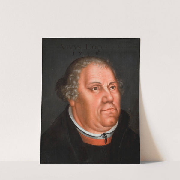 Portrait of Martin Luther (1483-1546) (1540 – 1640) by Lucas Cranach the Younger