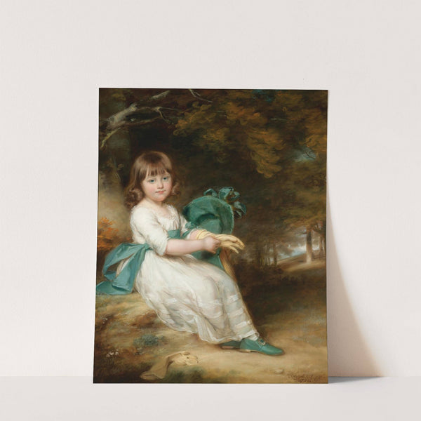 Portrait Of Mary Sheppard by John Russell